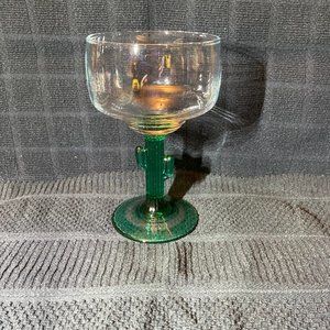 Cactus Stemmed Margarita Glass